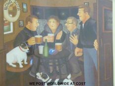 Beryl Cook signed print 