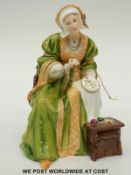 Royal Doulton limited edition 1569/9500 Anne of Cleves HN 3356 from the Henry VIII and His Wives