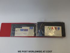 A GB cover album 1937-1966 mainly QEII with some earlier covers