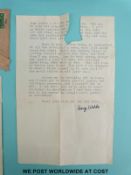 A pair of 17th/18thC Spanish or Portuguese pierced iron stirrups with various correspondence from