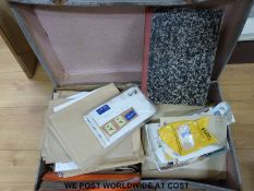 A suitcase containing a very large quantity of loose stamps,