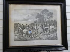 A collection of prints including, The Course and The Meet,
