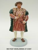 Royal Doulton limited edition 1014/9500 Henry VIII HN 3458 from the Henry VIII and His Wives series,