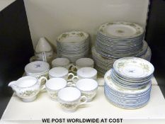 A Wedgwood dinner service in Petersham pattern,