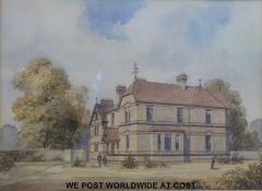 Pair of late 19thC watercolours,