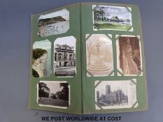 An album of postcards to include scenes of Yorkshire,