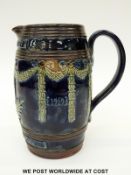 Royal Doulton glazed Marshall Foch 1914-1918 'Peace with Victory' jug (18.