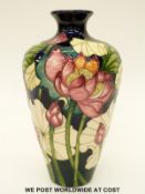 Moorcroft vase 'India' by Emma Bossons in honour of Queen Elizabeth II,
