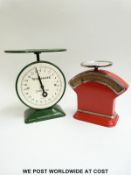Two counter top postage scales, one Waymaster,