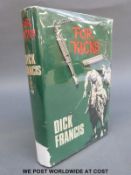 Dick Francis, For Kicks (London, Michael Joseph, 1965) green boards, gilt lettering to spine.