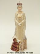 Bronte Porcelain limited edition 16/80 figurine of Queen Elizabeth II at the State Opening of