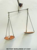 Four c19thC and later travelling beam scales