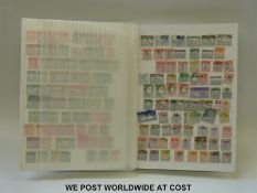 A stockbook of all-world stamps, mainly GB and Commonwealth,