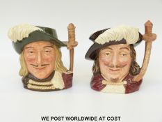 Two Royal Doulton large character jugs,