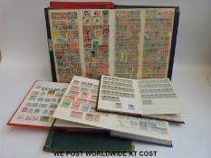 Eleven albums and stockbooks of all-world stamps