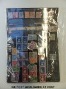 A selection of Commonwealth stamps, mint and used, on Hagner sheets,