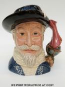Royal Doulton character jug Sir Walter Raleigh, limited edition 235/1000,