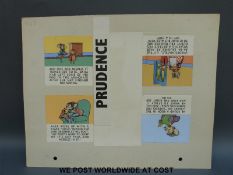 Hulton Press archive storyboard Prudence KIitten from T.V.