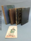 The Black Highwayman, second series of Black Bess, illustrated in 19thC half leather,