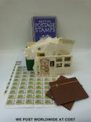 A box of sundry loose stamps in packets, covers,