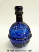 A Harden Star blue glass fire extinguisher grenade