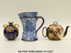 Royal Doulton faience teapot,