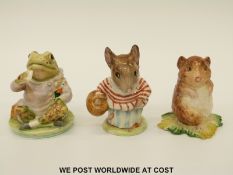 Three Beswick Beatrix Potter figures Timmy Willie BP1,