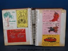 Two albums of amateur or ham radio QSL cards including local Bristol, Gloucester,