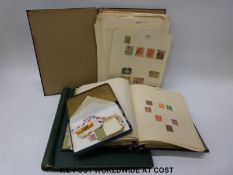 Three albums of Commonwealth stamps,