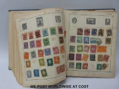 A Strand stamp album and contents