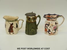 Royal Doulton Izaac Walton jug signed Noke,