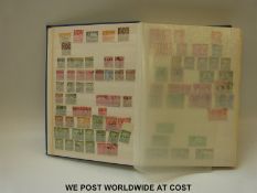 A large stockbook of Commonwealth stamps,