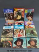 A collection of Dr Who annuals to include Patrick Troughton, Jon Pertwee 1973, 1974,