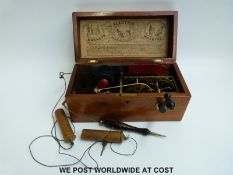 A 19thC or early 20thC Magneto electric machine