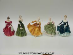 Royal Doulton figurines Michele, Winsome, Kirsty,