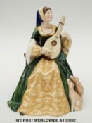Royal Doulton limited edition 540/5000 figurine Margaret Tudor HN 3838,