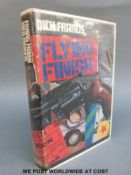 Dick Francis, Flying Finish (London, Michael Joseph, 1966) Red cloth, gilt lettering to spine.