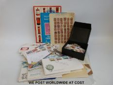 A selection of stamps on covers,