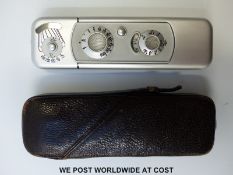 A Minox B spy camera in case