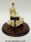 Royal Doulton limited edition 427/750 figurine from the Gentle Arts Series 'Writing' HN3049 with