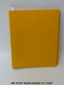 A ring binder of GB stamps, Victoria-George V including a collection of postmarks on piece,