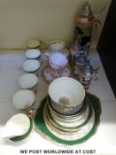 An Imperial part tea set,