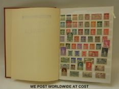 A stockbook containing of mint stamps from France from 1900s to 1990s including minisheets and