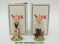Two Wade boxed fairies,