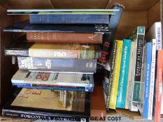 A quantity of shipping books to include Ocean Liners, Titanic, Naval etc.