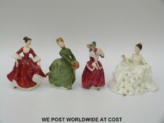 Royal Doulton figurines Christmas Morn, Stephanie,