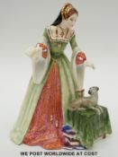 Royal Doulton limited edition 2398/5000 figurine Lady Jane Grey HN 3680 with certificate