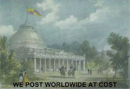 A quantity of etchings, mainly Cheltenham and London, including Montpellier,