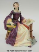 Royal Doulton limited edition 943/5000 figurine Mary Tudor HN 3834,