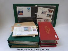 Five albums of Royal Silver Jubilee and Royal Wedding first day and other covers